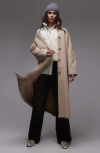 Topshop '90s Cotton Trench Coat