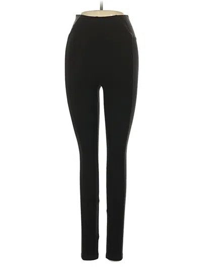 Pre-owned Topshop Active Pants In Black