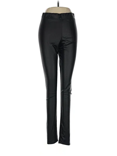 Pre-owned Topshop Active Pants In Black