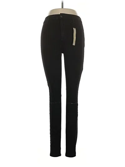 Pre-owned Topshop Active Pants In Black