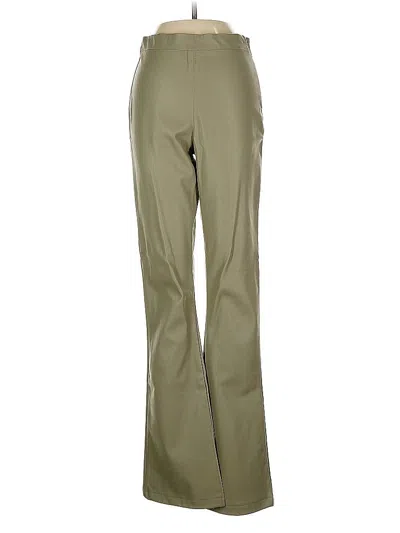 Pre-owned Topshop Active Pants In Green