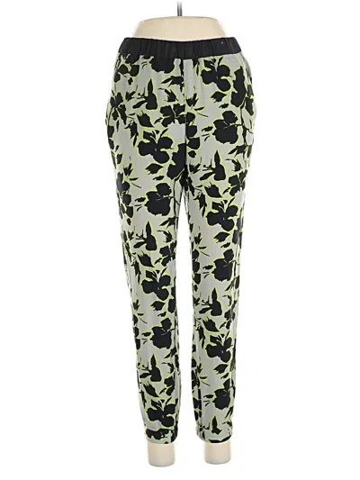 Pre-owned Topshop Active Pants In Green