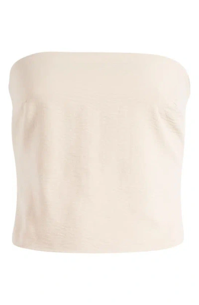 Topshop Bandeau Top In Stone