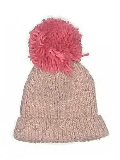 Pre-owned Topshop Beanie Hat In Pink