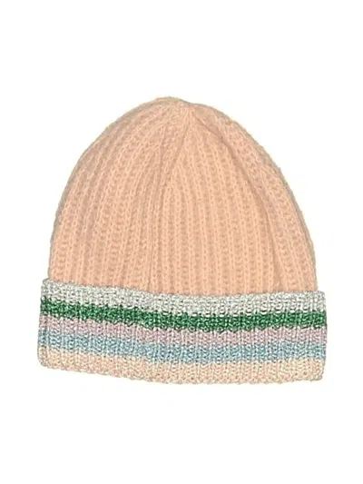 Pre-owned Topshop Beanie Hat In Pink