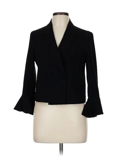 Pre-owned Topshop Blazer Jacket In Black