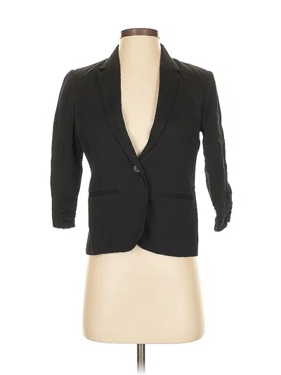 Pre-owned Topshop Blazer Jacket In Black