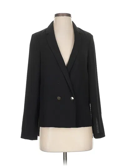 Pre-owned Topshop Blazer Jacket In Black