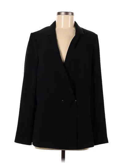 Pre-owned Topshop Blazer Jacket In Black