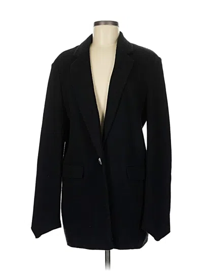 Pre-owned Topshop Blazer Jacket In Black