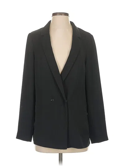 Pre-owned Topshop Blazer Jacket In Black