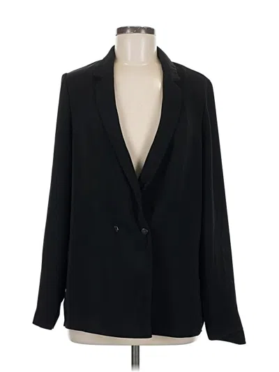 Pre-owned Topshop Blazer Jacket In Black