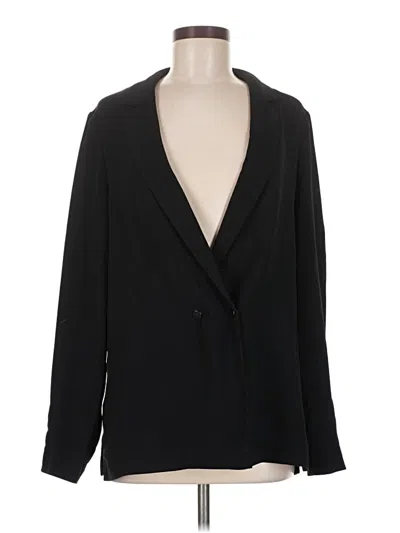 Pre-owned Topshop Blazer Jacket In Black