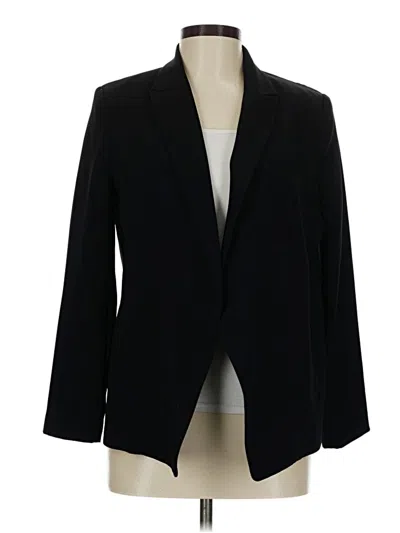 Pre-owned Topshop Blazer Jacket In Black
