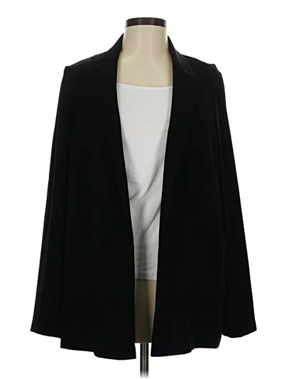Pre-owned Topshop Blazer Jacket In Black