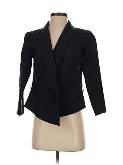 Pre-owned Topshop Blazer Jacket In Black