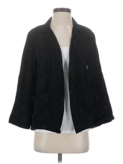 Pre-owned Topshop Blazer Jacket In Black