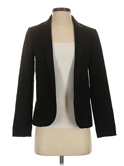 Pre-owned Topshop Blazer Jacket In Black