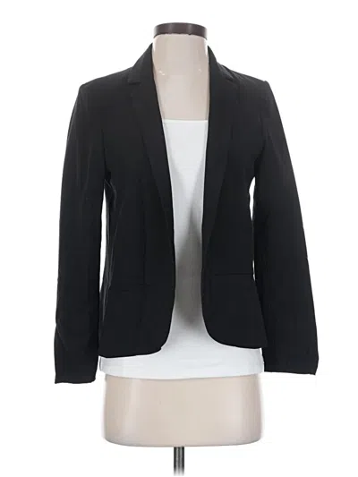Pre-owned Topshop Blazer Jacket In Black