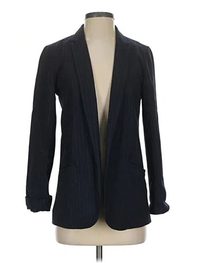 Pre-owned Topshop Blazer Jacket In Black