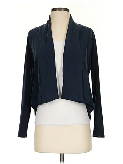 Pre-owned Topshop Blazer Jacket In Blue
