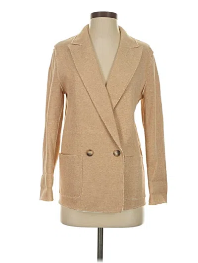 Pre-owned Topshop Blazer Jacket In Brown