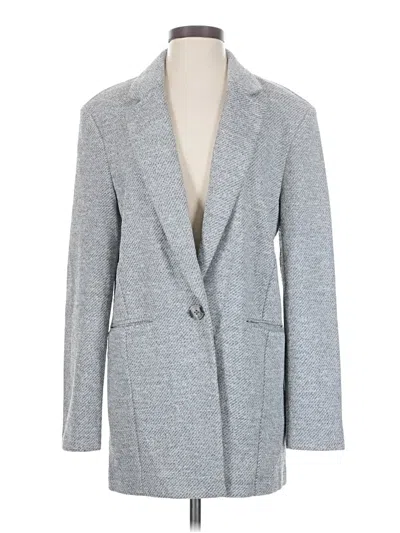 Pre-owned Topshop Blazer Jacket In Gray