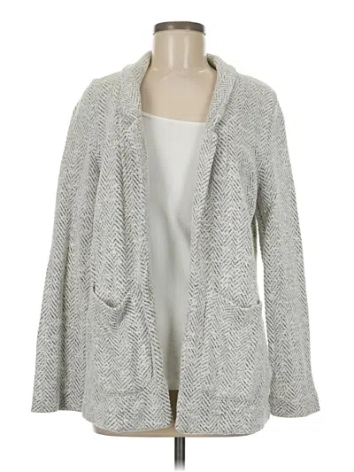 Pre-owned Topshop Blazer Jacket In Gray