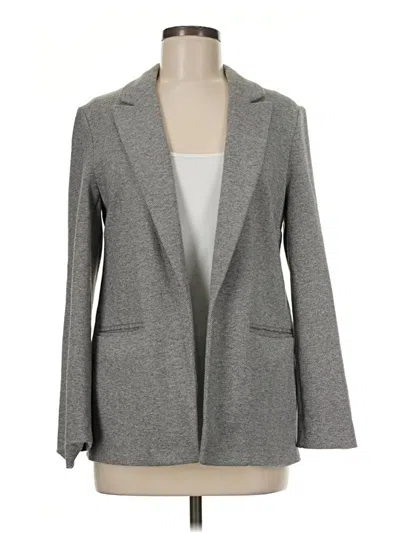 Pre-owned Topshop Blazer Jacket In Gray