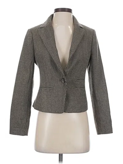 Pre-owned Topshop Blazer Jacket In Gray