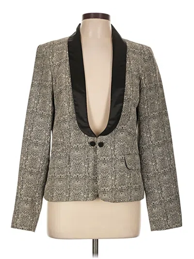 Pre-owned Topshop Blazer Jacket In Gray