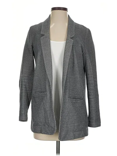 Pre-owned Topshop Blazer Jacket In Gray