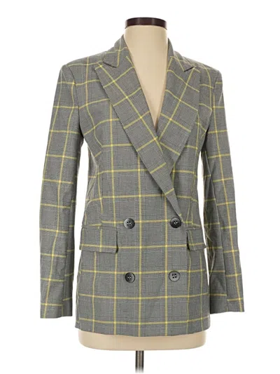 Pre-owned Topshop Blazer Jacket In Gray