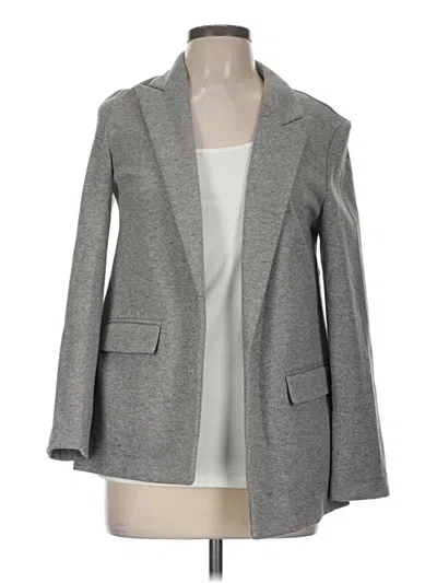 Pre-owned Topshop Blazer Jacket In Gray