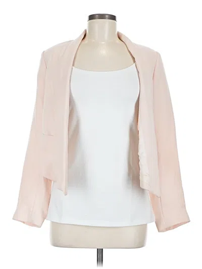 Pre-owned Topshop Blazer Jacket In Ivory