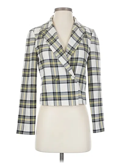 Pre-owned Topshop Blazer Jacket In Ivory