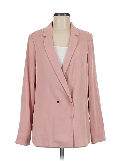 Pre-owned Topshop Blazer Jacket In Pink