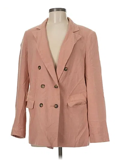 Pre-owned Topshop Blazer Jacket In Pink