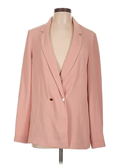 Pre-owned Topshop Blazer Jacket In Pink