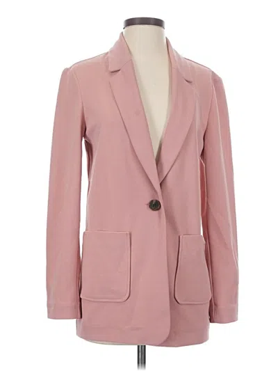 Pre-owned Topshop Blazer Jacket In Pink
