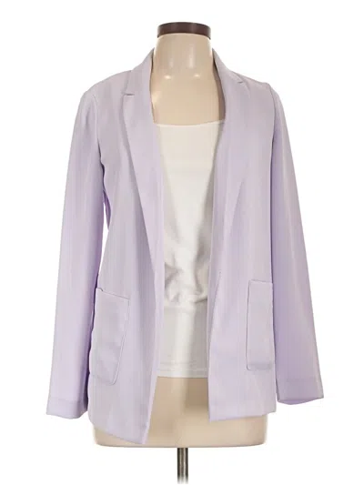 Pre-owned Topshop Blazer Jacket In Purple