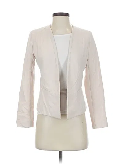 Pre-owned Topshop Blazer Jacket In White