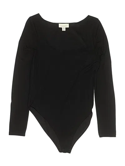Pre-owned Topshop Bodysuit In Black
