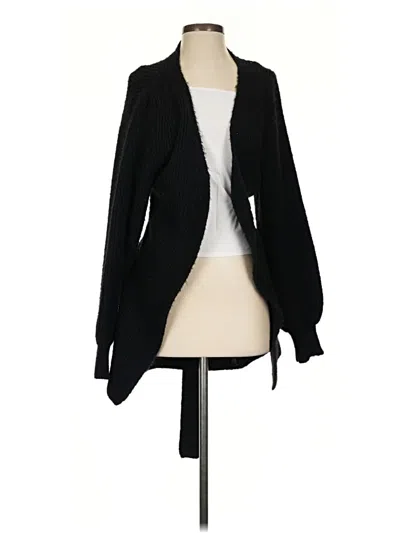 Pre-owned Topshop Cardigan Sweater In Black