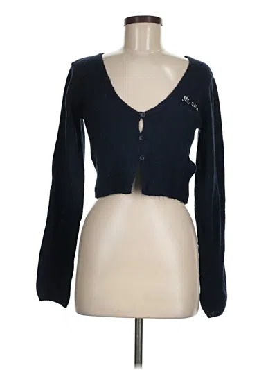 Pre-owned Topshop Cardigan Sweater In Black