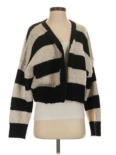 Pre-owned Topshop Cardigan Sweater In Black