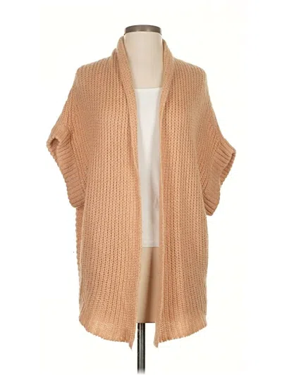 Pre-owned Topshop Cardigan Sweater In Brown