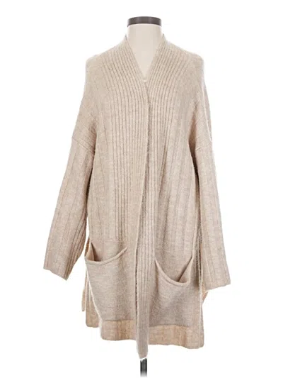 Pre-owned Topshop Cardigan Sweater In Brown