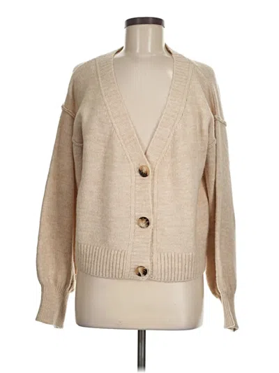 Pre-owned Topshop Cardigan Sweater In Brown