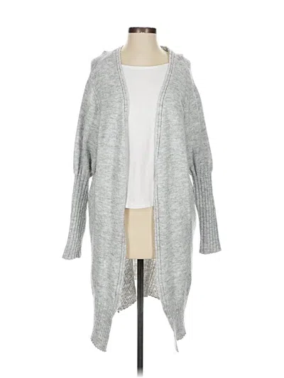 Pre-owned Topshop Cardigan Sweater In Gray